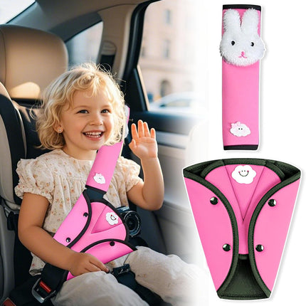 Car Seat Belt Pads, Seat Belt Covers for Kids, 2PCS Universal Car Seatbelt Adjus