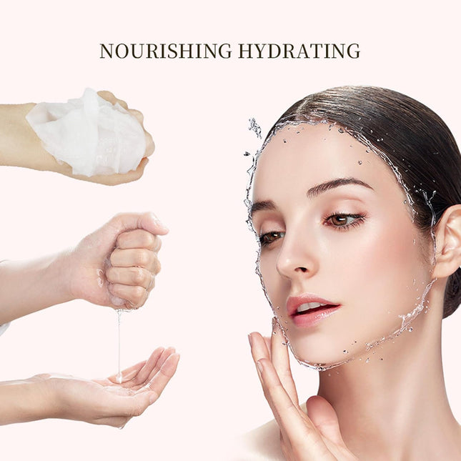 Biocollagen Face Mask, 4Pcs Deep Overnight Moisturising Mask, Collagen Night Skin Care, Reduce Fine Lines Smooth Wrinkles Shrink Pores, Improve Elasticity