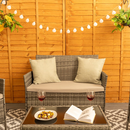 20 X Solar String Fairy Lights Garden Outdoor Patio String Lighting Warm White