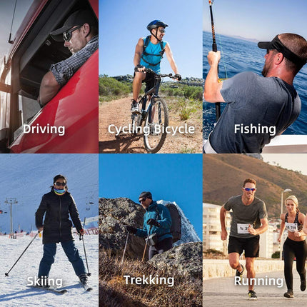 OBAOLAY Cycling Glasses Photochromic Sports Sunglasses Outdoor Men Women UV400