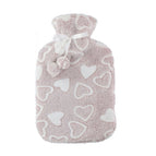 Hearts – Light Pink  White