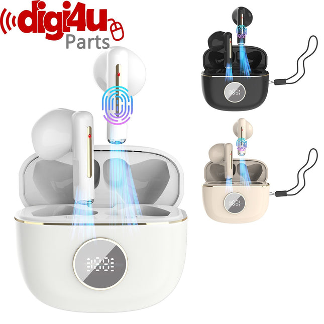 TWS Bluetooth Wireless Earbuds in Ear ENC Noise Cancelling Mic HIFI Earphones