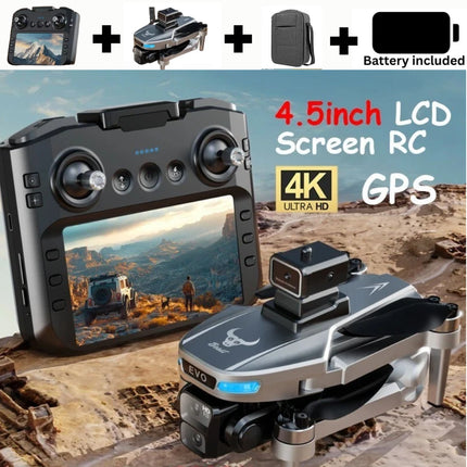 Drone 8K Professional GPS HD Camera Drones 5G WIFI FPV Video 4K UAV 5.9 Inch Lar
