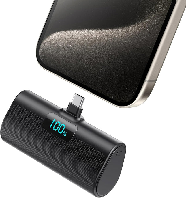 Power Bank Portable Charger for Iphone 16,Upgraded 5200Mah PD USB C Fast Chargin