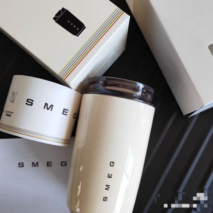 Smeg Coffee Mug Stainless Steel Travel Water Bottle Insulated Cup 8 Colors 240Ml