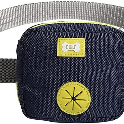 BUILT PET Nightsafe Reflective Dog Walking Belt Bag, Poop Bag Holder & Treat Sto