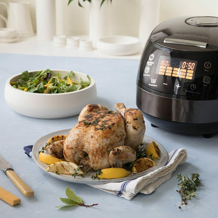 New Pro Cleverchef 14-In-1 Intelligent Digital Multi Cooker, Aluminium, Slow