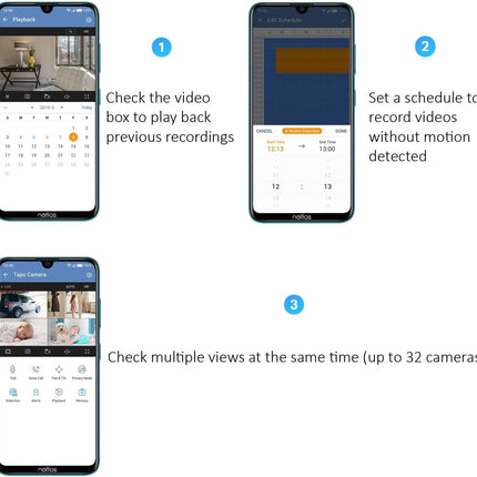 Tapo C100 1080P Indoor Camera, Wi-Fi Baby Monitor, Motion Detection, 2-Way Talk,