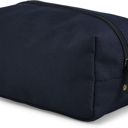 Luxury Trolley Coast Collection His & Hers Softside Travel Wash Bag, Toiletries, Cosmetic Bathroom Organiser, French Navy