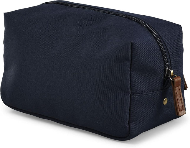 Luxury Trolley Coast Collection His & Hers Softside Travel Wash Bag, Toiletries, Cosmetic Bathroom Organiser, French Navy