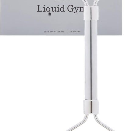 Liquid Gym Facial Roller, Stainless Steel Face Roller Massager for Puffy Eyes and Dark Circles, Face Sculpting Tool