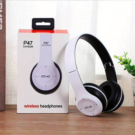 Wireless Bluetooth Headphones with Noise Cancelling Over-Ear Earphones 5.1 NEW`