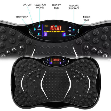 Power Vibration Plate Vibrating Machine Platform Exercise Body Shaker Massager