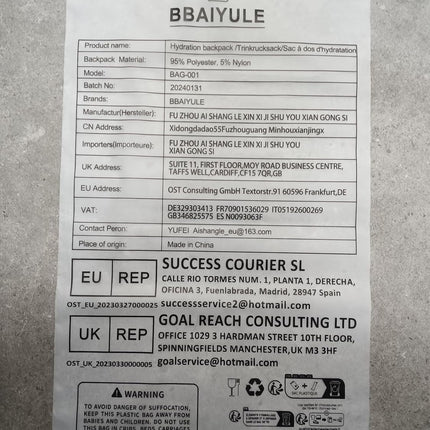 Hydration Pack with Hydration Bladder BPA Free|Large Big Cycling Backpack|Bike Backpack for Running Skiing Hiking Cycling|Backpack with Hydration System