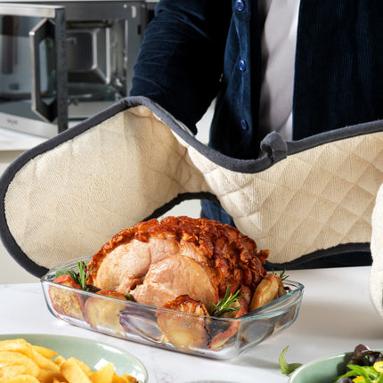 Salter Air Fryer & Microwave 2 in 1 Duowave 10 Cooking Modes with Baking Pan