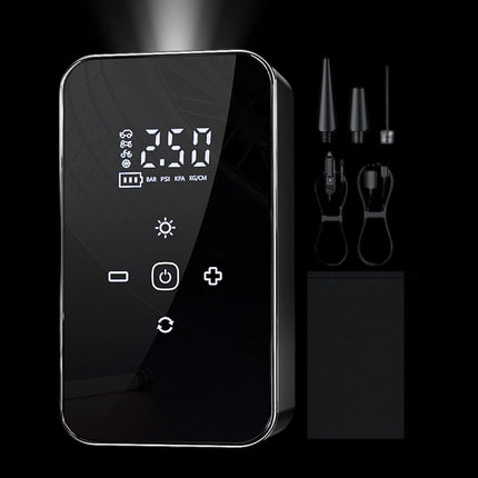 Cordless Digital Rechargeable Car Tyre Inflator USB Tire Air Compressor Pump Kit