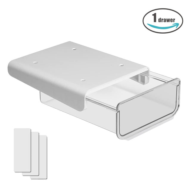 Under Desk Drawers Study Table Drawer Tray Pencil Storage Organizer Box Holder