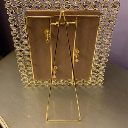 Photo Frames Crystal Embedded, Rectangle Shaped, Elegant