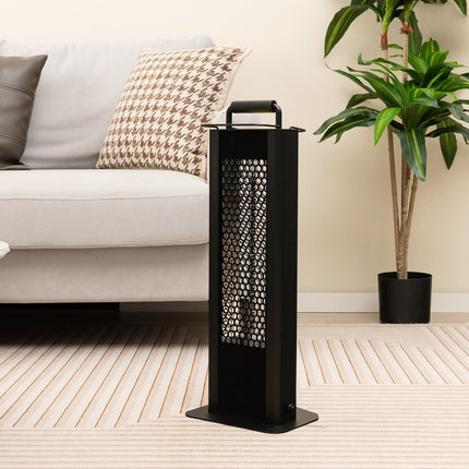 1200W Patio Heater Portable Electric Heater W/ Double-Sided Heating Waterproof