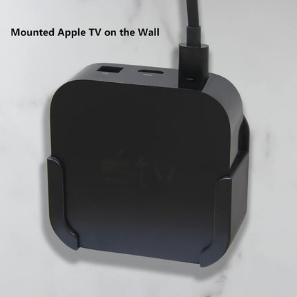 Pinowu Wall Mount Bracket Holder Compatible with Apple TV 4K / HD, TV Mount With