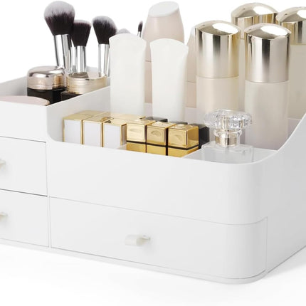 Btremary Makeup Organiser Storage, Cosmetic Organisers with Drawers, Dressing Ta