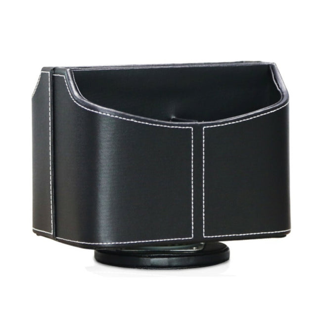 Storage Box PU Leather Phone and TV Remote Control Desk Organizer Holder Home
