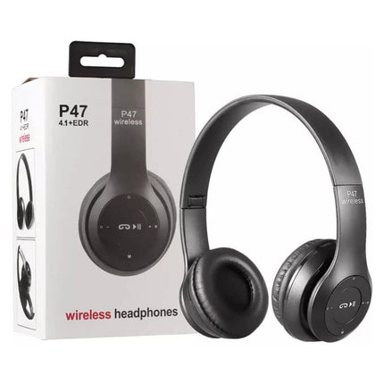 Wireless Bluetooth Headphones with Noise Cancelling Over-Ear Earphones 5.1 NEW`