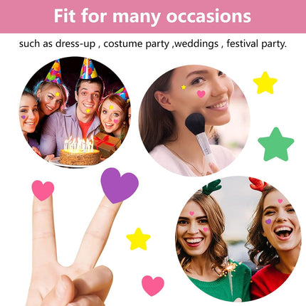 Acne Patch Pimple Patch,Pink Heart & Star Shaped Acne Absorbing Spot Patches, Hydrocolloid Acne Patches for Face Zit Patch Acne Dots,156 Patches Tea Tree Oil Centella Body Blemish Skin Care