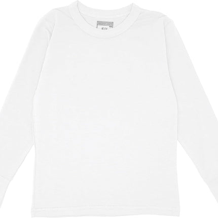 Boys Long John Ultra-Soft Cotton Stretch Base Layer Underwear Sets / 3 Long Sleeve Tops + 3 Long Pants - 6 Piece Mix & Match