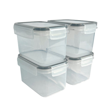 NEW! 14Pc Airtight Reusable Plastic Kitchen Food Storage Container Organiser Set