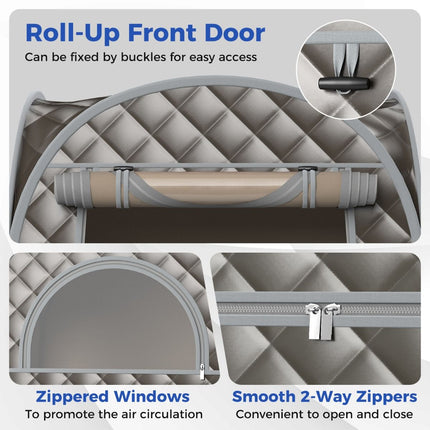 Full Body Steam Sauna Tent with 3L Steam Generator for Single Person
