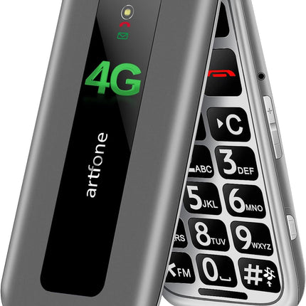 4G Unlocked Flip Mobile Phone for Seniors Big Button 4G Mobile Phone for Elderly