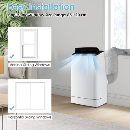 18000 BTU 4-In-1 Portable Air Conditioner with Remote Control