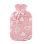 Hearts – Bright Pink  White