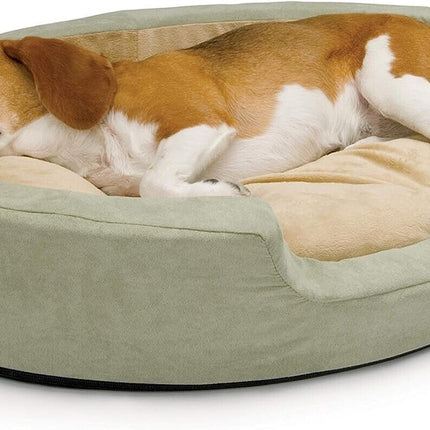 Warm Heated Dog Bed K&H Pet Products Medium Electric Blanket Dog Bed Thermo Nest