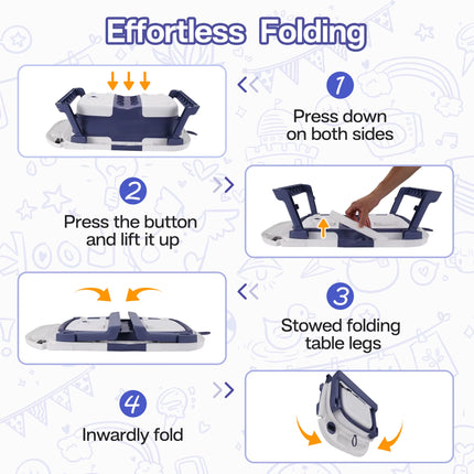 Baby Bathtub,Baby Bath Tub with Soft Cushion & Thermometer,Baby Bathtub Newborn to Toddler 0-36 Months,Portable Travel Baby Tub