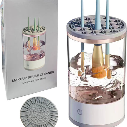Electric Makeup Brush Cleaner Machine Portable Automatic USB Brush Cleaning Tool