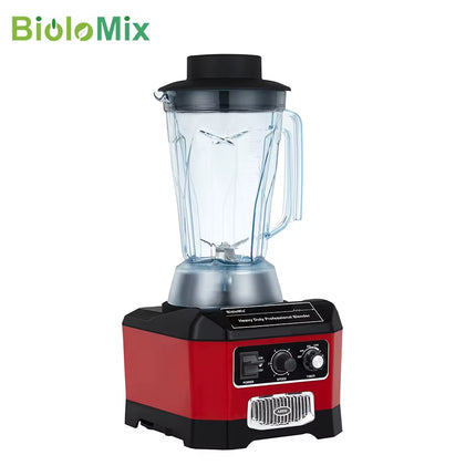 【7 Years Warranty】Bpa Free Heavy Duty Professional Commercial Bar Blender Food Mixer Juicer Ice Crusher Smoothie Maker Max 2200W