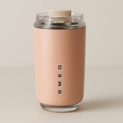 Smeg Coffee Mug Stainless Steel Travel Water Bottle Insulated Cup 8 Colors 240Ml