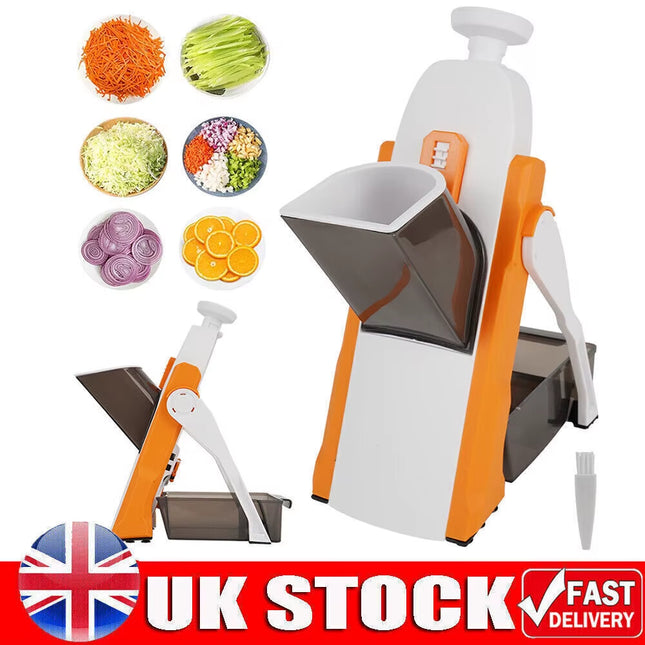4 in 1 Adjustable Mandoline Slicer Stainless Steel Vegetable Slicer Julienne Safe Vegetable Dicer Onion Carrot Slicer