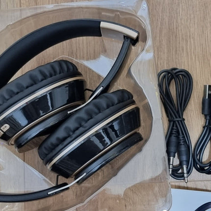 Powerful Bass Wireless over Ear Bluetooth 5.0 Headphones Deep Bass Headset