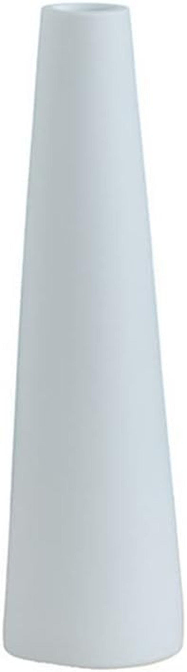 Tall White Ceramic Bud Vase Single Flower Small Bud Decorative Floral Vase Home