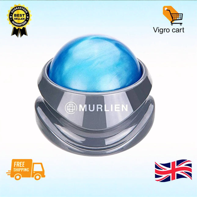 MURLIEN Massage Roller Ball, Tight and Sore Muscles Relief, Manual Massager, Al