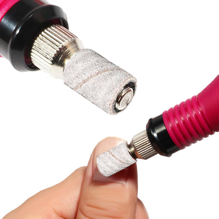 100 Pcs Sanding Bands for Nail Drill, 240 Grit Nail Drill Bits Electric Nail Files Sanding Band for Nails Gel Manicures & Pedicure