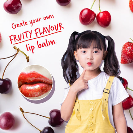 Lip Balm Studio - Lip Gloss Set - Make Your Own Lip Balm Science Kit - Great Creative Gifts for Girls Age 8-9-10-11-12+ - Explore and Learn Cosmetic Science in This Lip Gloss Making Kit