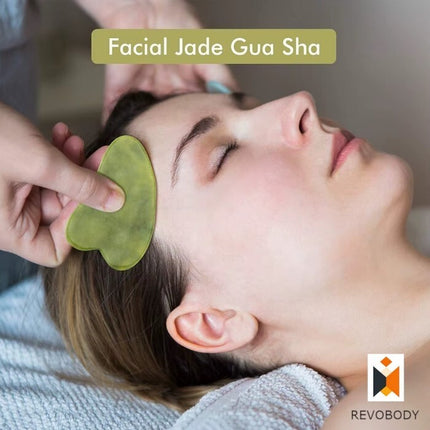 ❤️ Gua Sha and Face Jade Roller Box Set Facial Beauty Body anti Ageing Tools ❤️