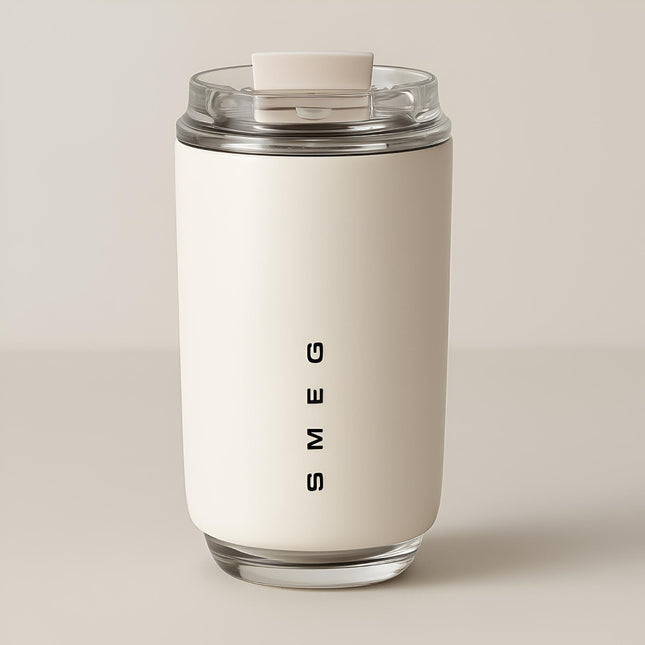 Smeg Coffee Mug Stainless Steel Travel Water Bottle Insulated Cup 8 Colors 240Ml