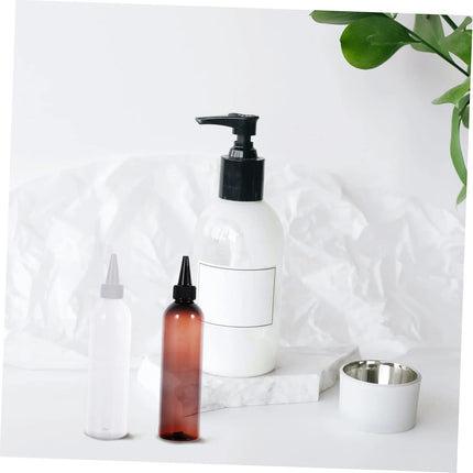 10Pcs Travel Toiletry Containers Leakproof Refillable Bottles for Shampoo Conditioner and Lotion for Travel Camping and Business Trips