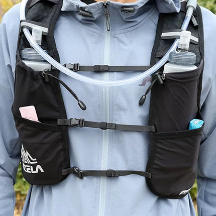 Outdoor Trail Running Backpack Lightweight Water Backpack Water Bladder Bag Daypack for Trail Running Marathon Race Hiking