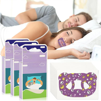 90 Pieces Adult Mouth Tape for Sleeping,Non Woven Fabric Materials Sleep Mouth Tape for Less Mouth Breathing Snoring Relief，Gentle Mouth Tape for Better Nose Breathing Improved Sleep.